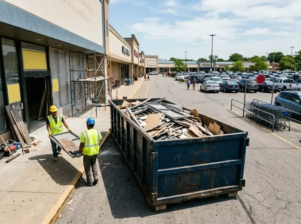 retail-store-renovation-debris-003 — frequently asked questions, Roll-off Dumpster Rentals in White Hall, AR